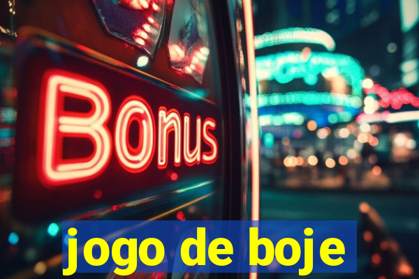 jogo de boje